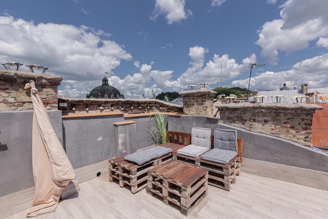 З Оглядовою Терасою На Львів Вулиця Свободи 35 Exterior photo