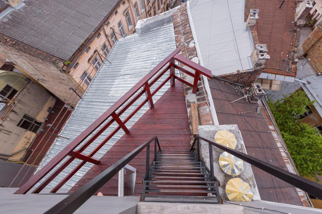З Оглядовою Терасою На Львів Вулиця Свободи 35 Exterior photo